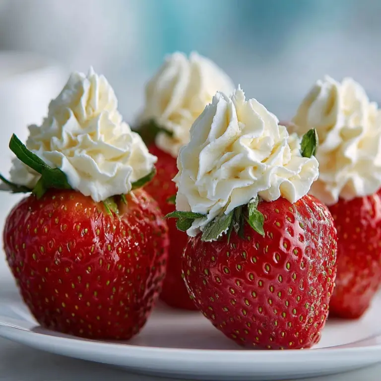 Deviled Strawberries Recipe