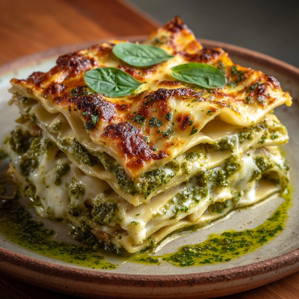 White Chicken Lasagna Recipe - Recipe Image