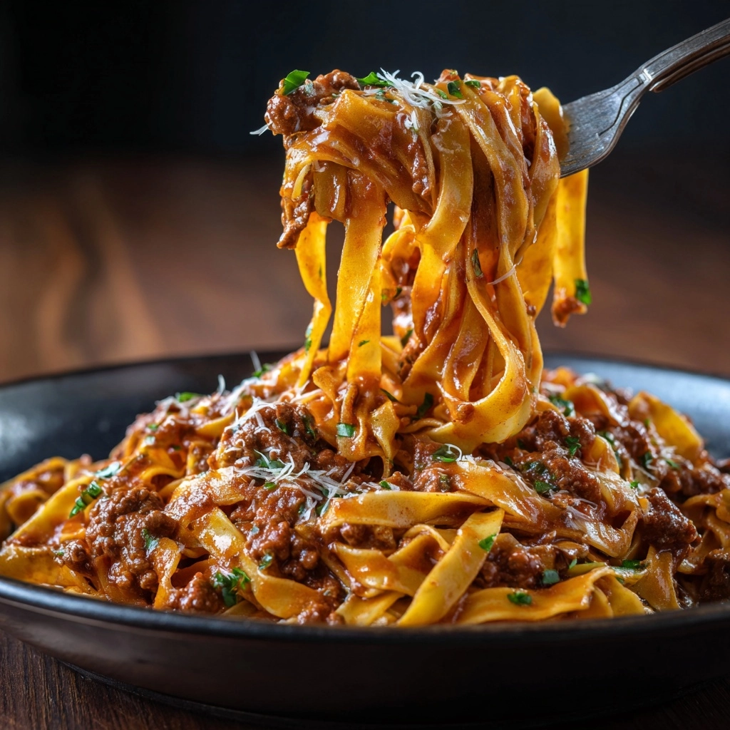 One-Pot Beef Ragu Pasta Recipe - Recipe Image