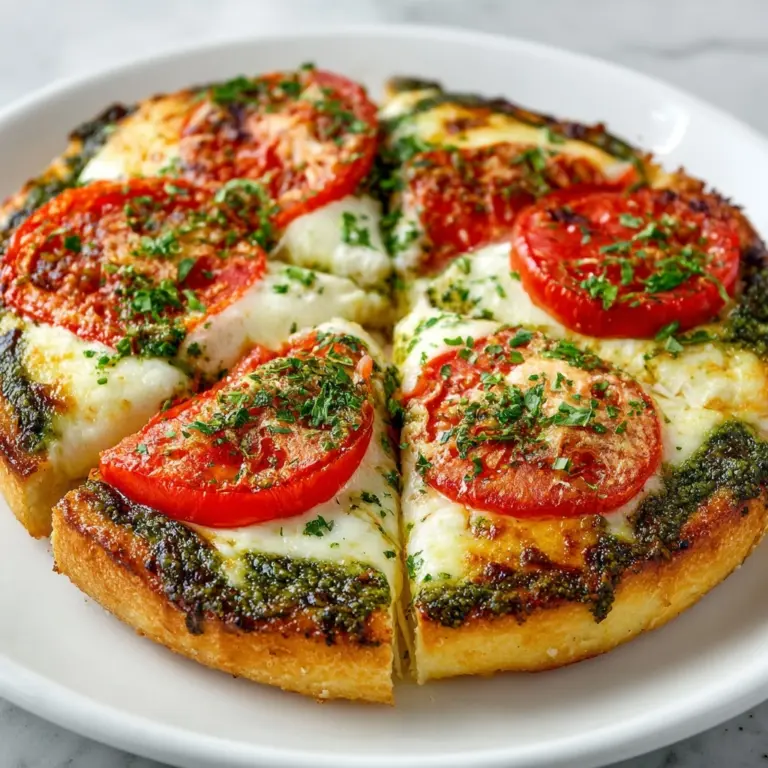 Pesto Pizza Recipe