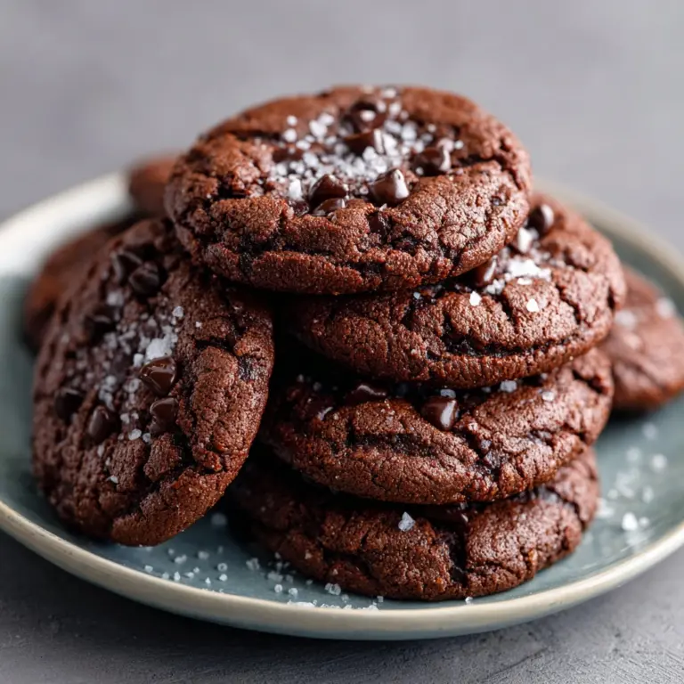 Dark Chocolate Sugar Cookies Recipe