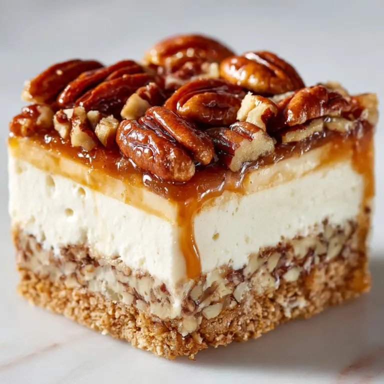No-Bake Keto Pecan Pie Cheesecake Recipe