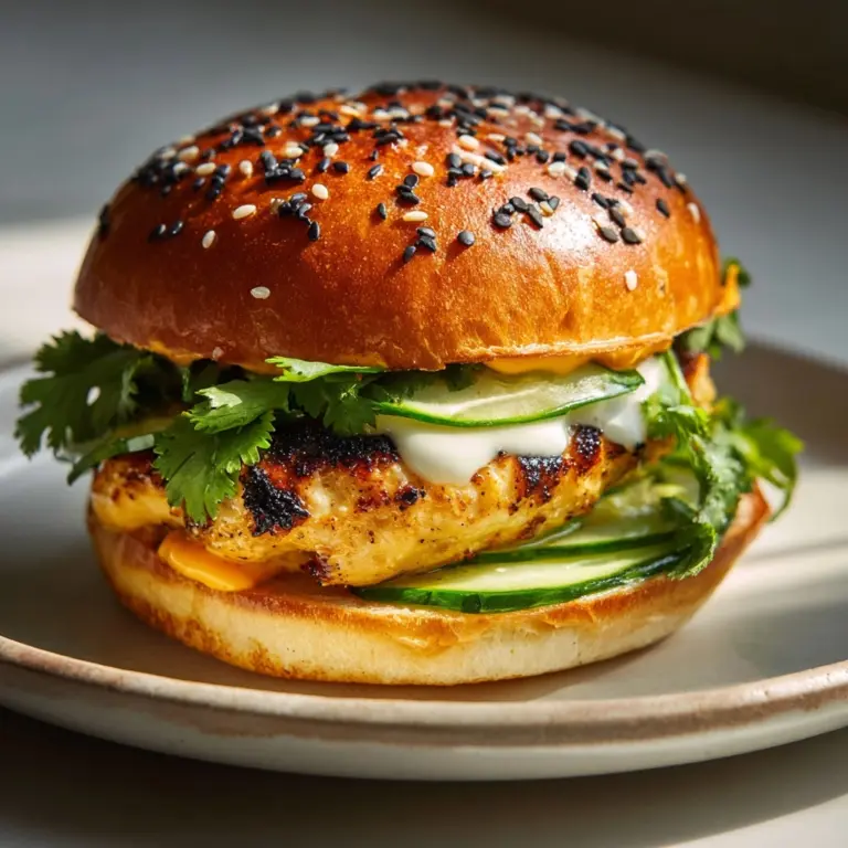 Chicken Dumpling Burgers Recipe