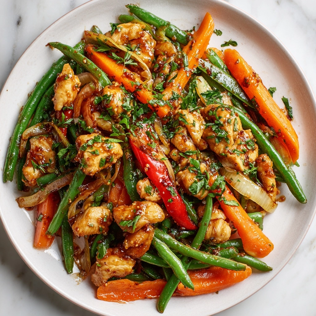 Easy Chicken Stir Fry with Veggies Recipe - Recipe Image