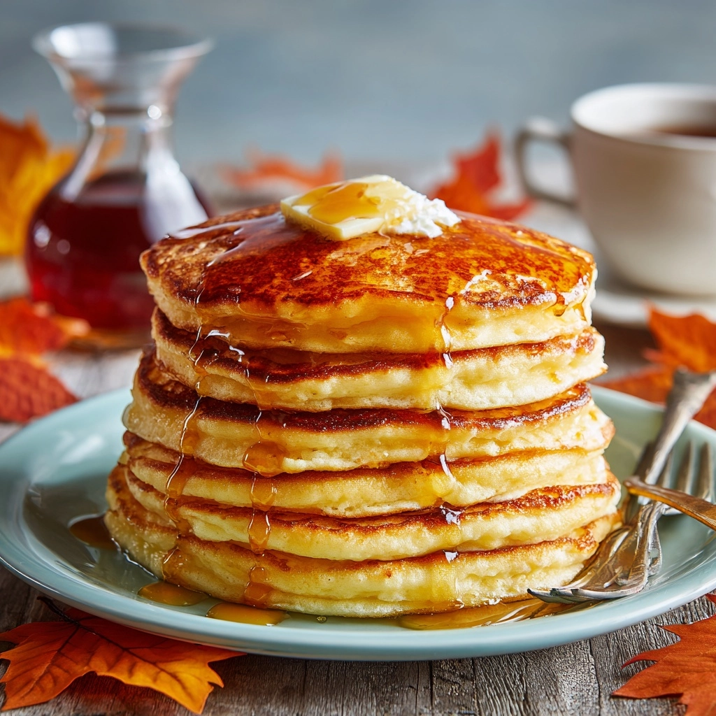 Sweet Potato Pancakes with Maple Syrup Recipe