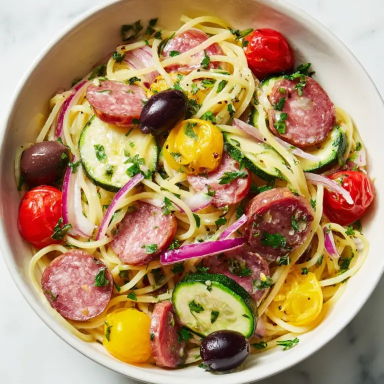 Spaghetti Salad Recipe