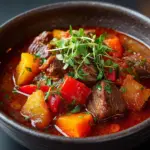 Cheesy Beef Goulash Recipe