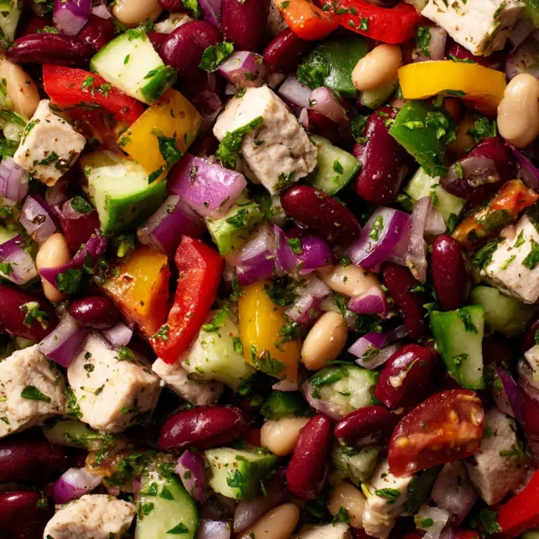 Dense Bean Chicken Salad Recipe