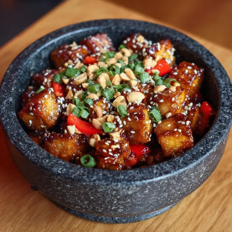 Vegan Cashew Tofu Recipe