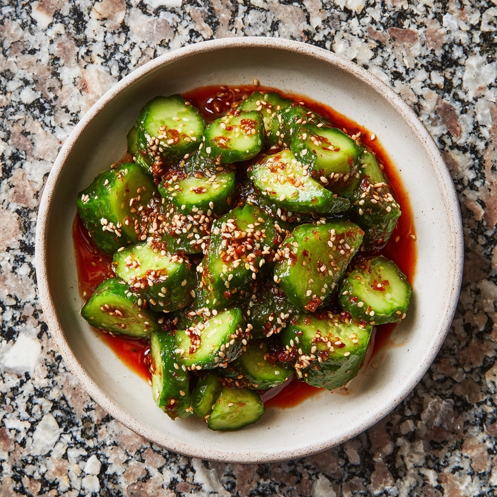 Easy Asian Cucumber Salad: A Refreshing Delight Awaits! Recipe - Recipe Image
