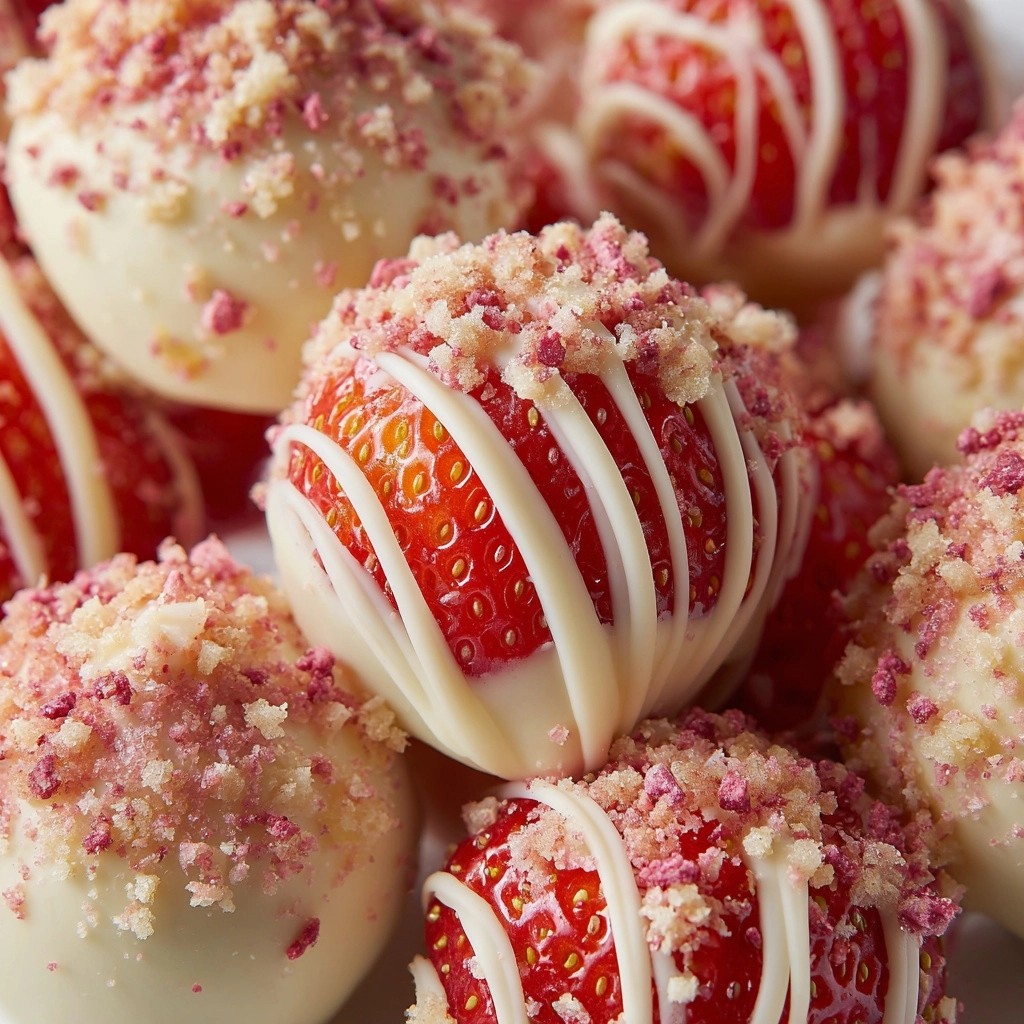 Strawberry Shortcake Truffles Recipe - Recipe Image