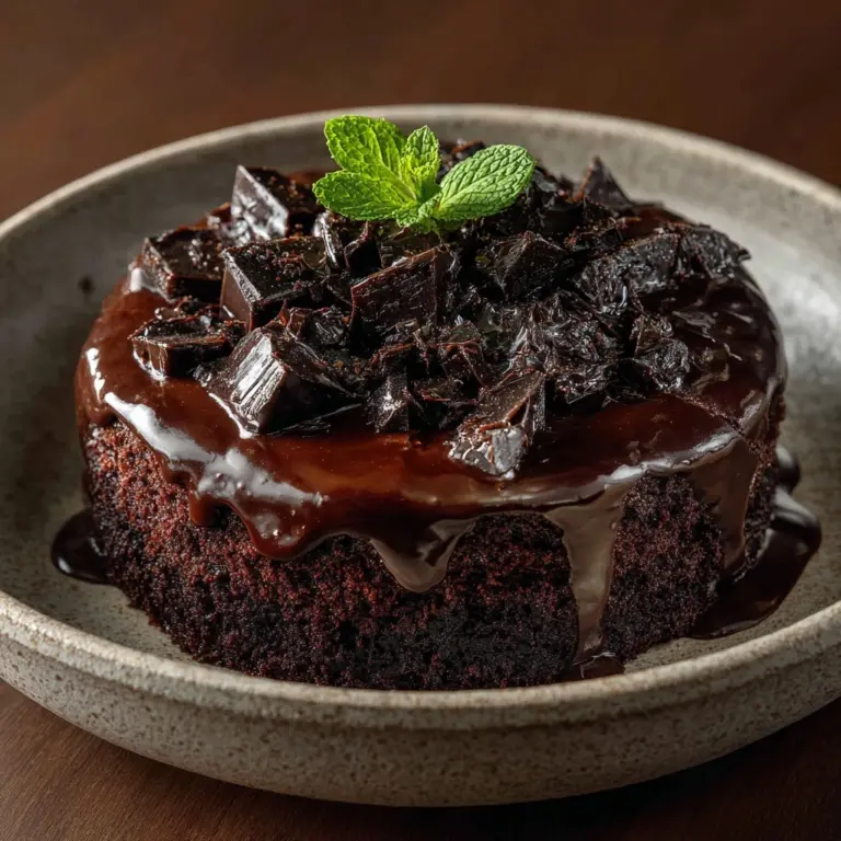 Hot Fudge Chocolate Pudding Cake Recipe