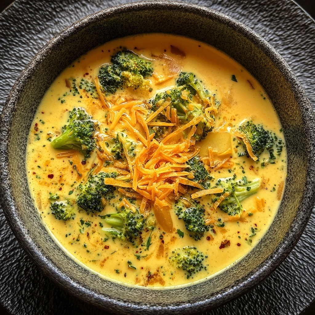 Cheddar Broccoli Soup Recipe - Recipe Image