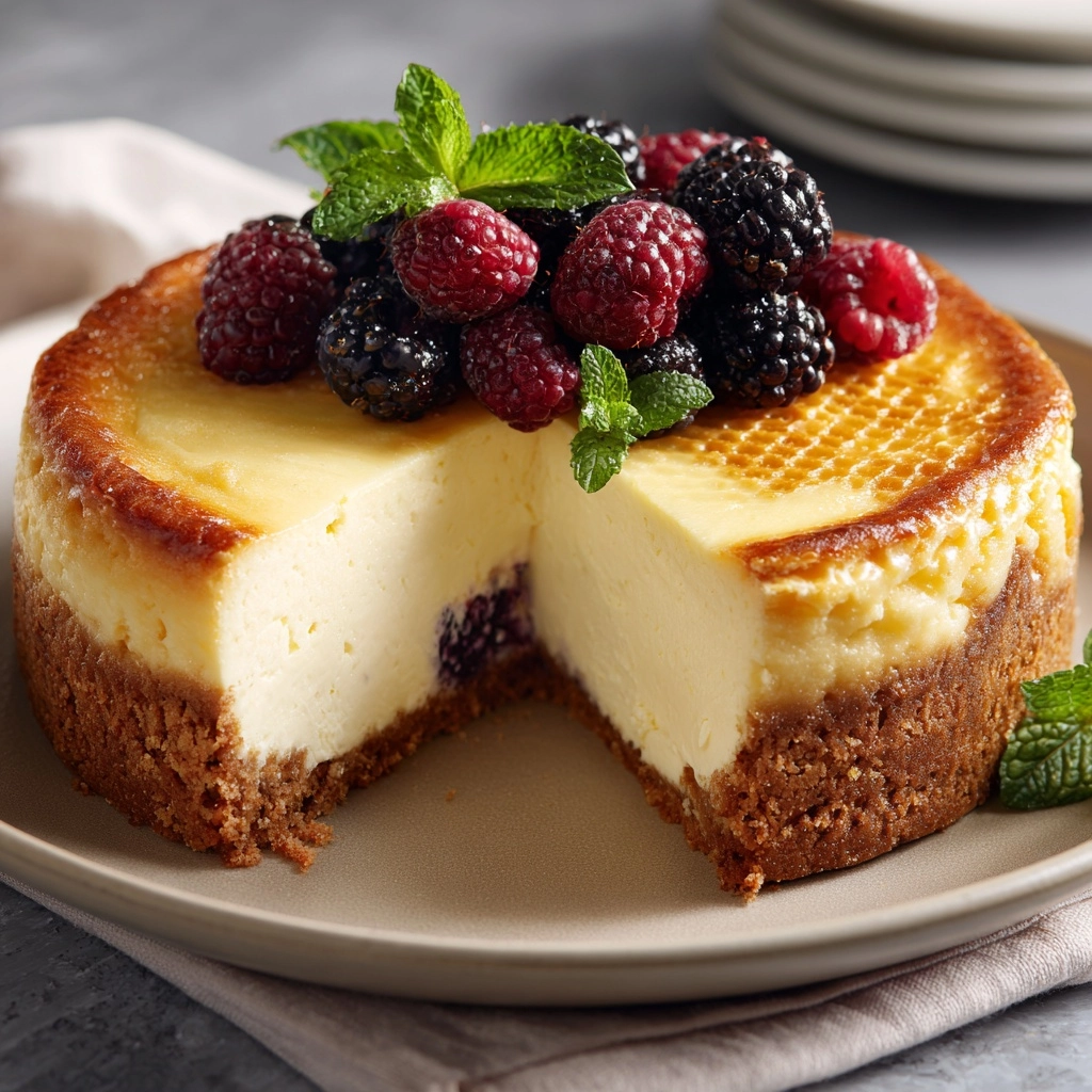 Protein Cheesecake Recipe - Recipe Image