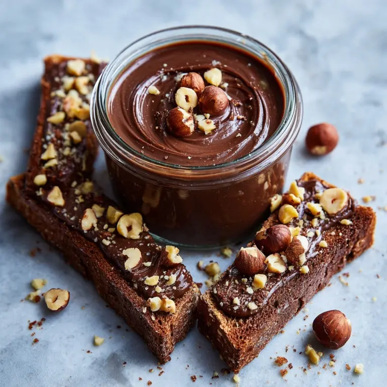 Cacao and Hazelnut Spread Recipe