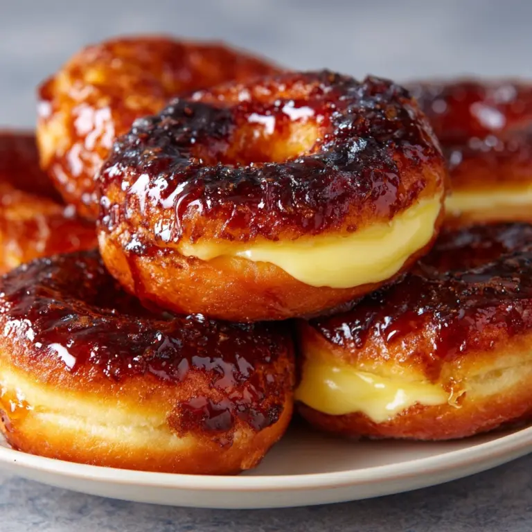 Crème Brûlée Doughnuts Recipe