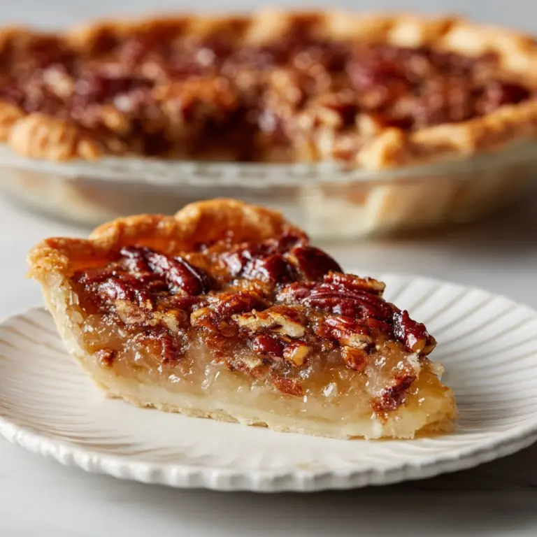 Easy Southern Pecan Pie Recipe