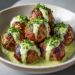 Baked Salmon Meatballs with Avocado Sauce: An Amazing Ultimate Recipe