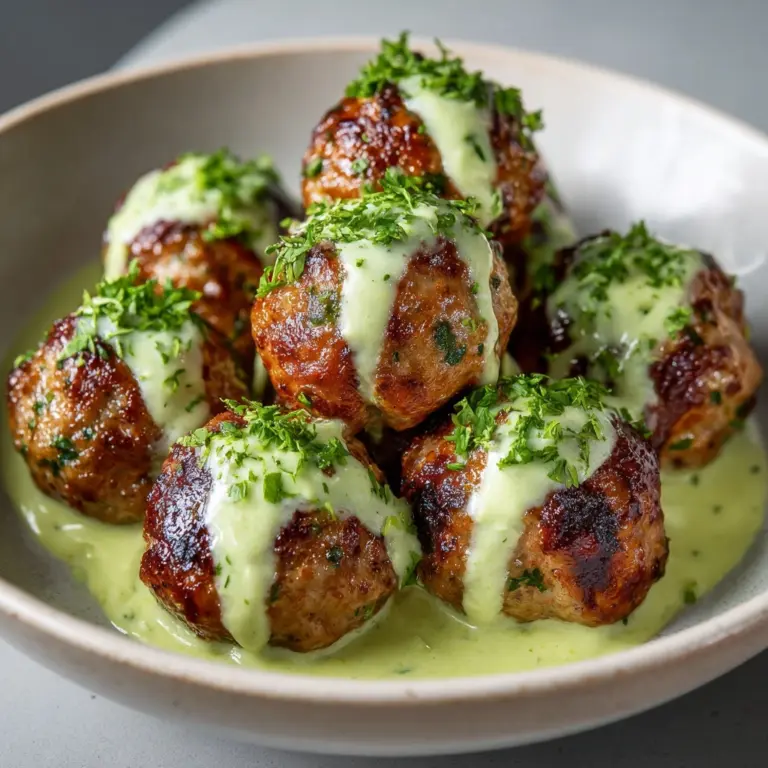Baked Salmon Meatballs with Avocado Sauce: An Amazing Ultimate Recipe