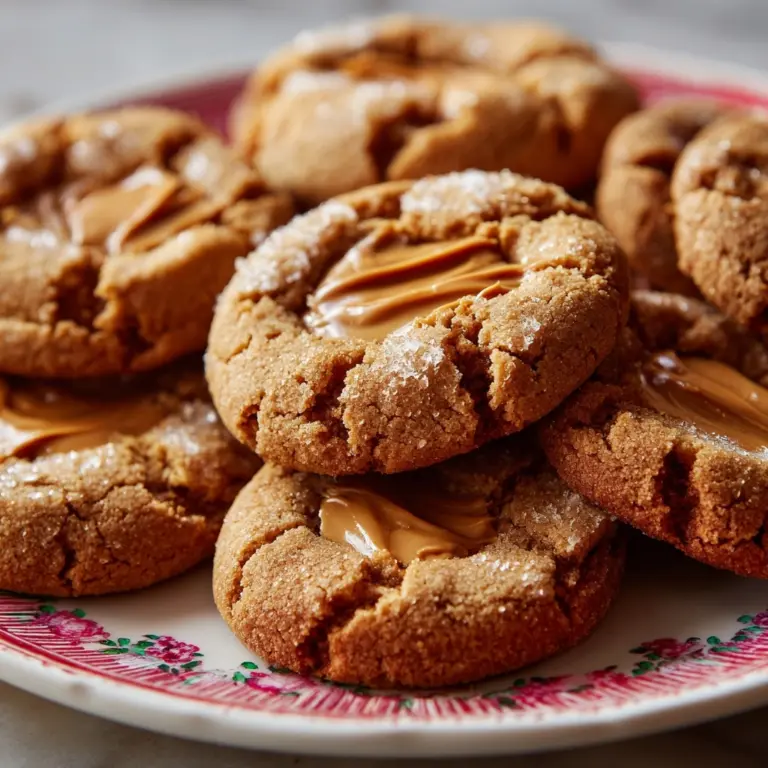 Thick and Chewy Peanut Butter Cookies Recipe