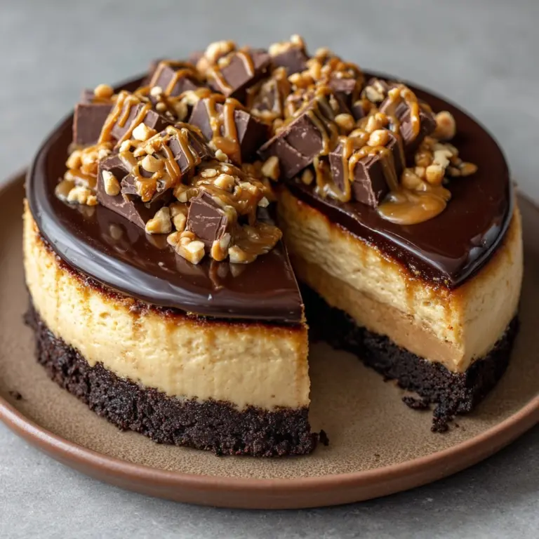 Instant Pot Peanut Butter Cup Cheesecake Recipe