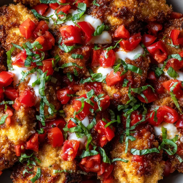 Chicken Bruschetta Casserole Recipe