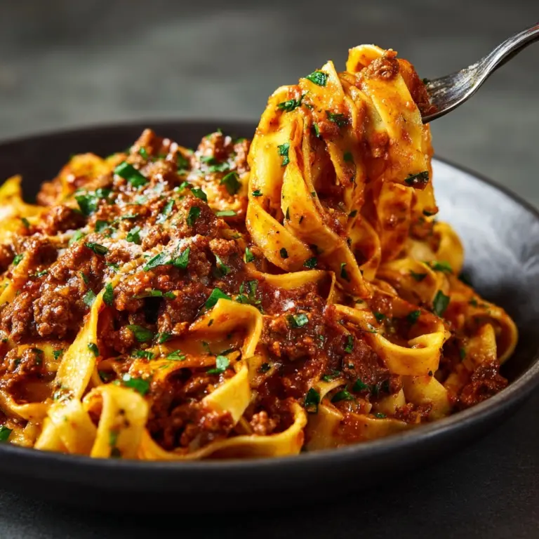 One-Pot Beef Ragu Pasta Recipe