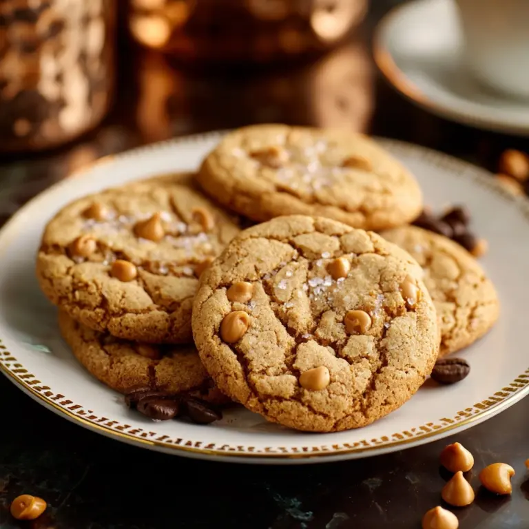 Brown Butter Coffee Toffee Cookies Recipe