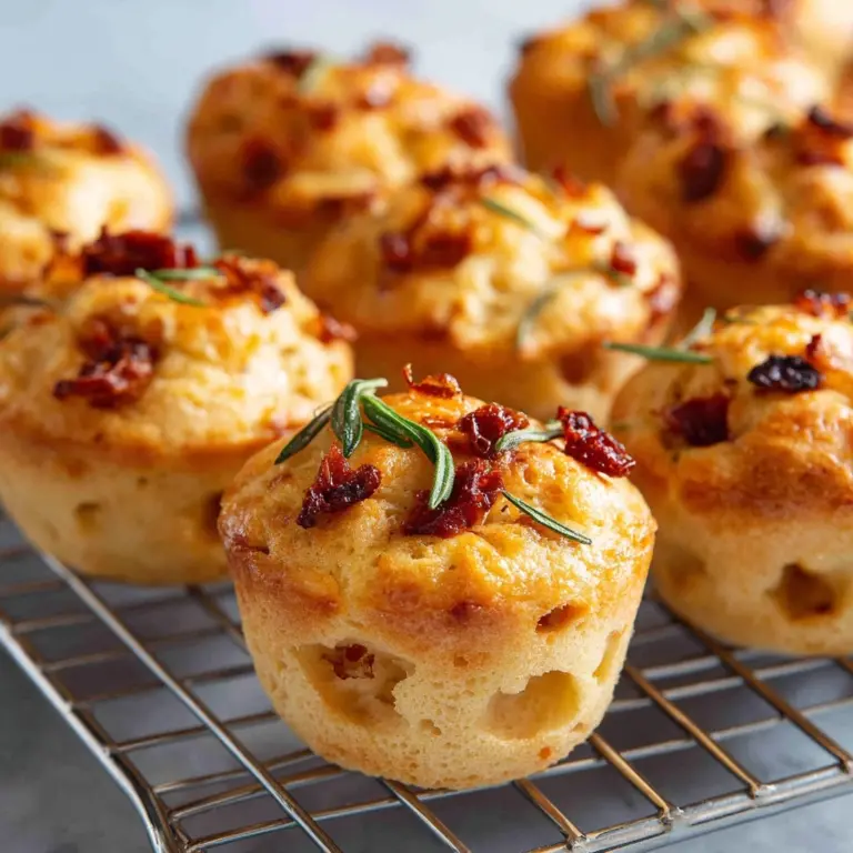 Easy Garlic Rosemary Focaccia Muffins to Savor Recipe