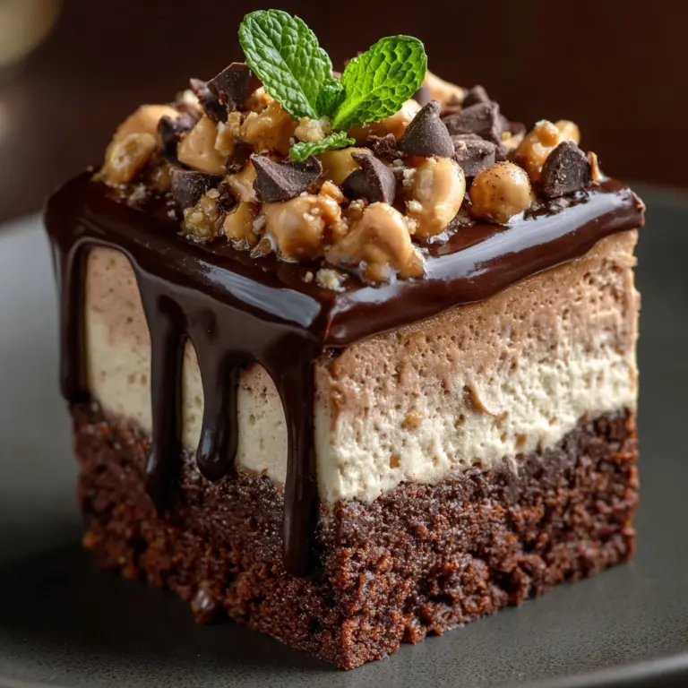Chocolate Peanut Butter Poke Cake Recipe