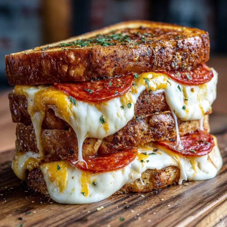 Pizza Grilled Cheese Sandwich Recipe