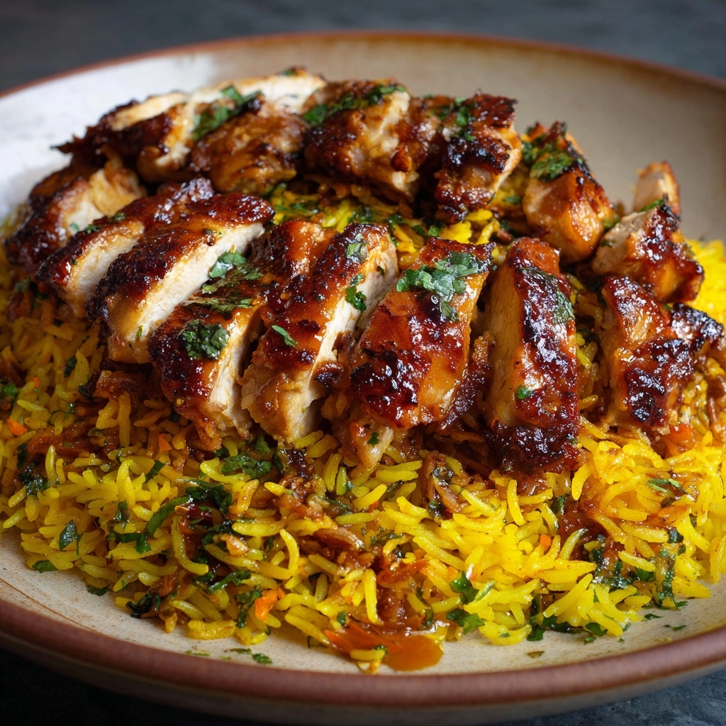 Smothered Chicken and Rice Recipe - Recipe Image