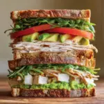 Honey Mustard Turkey Avocado Sandwich Recipe