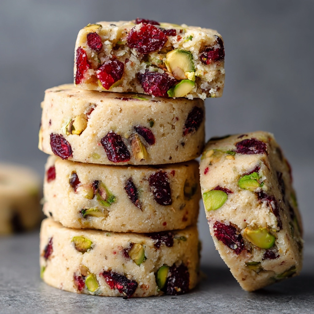 Cranberry Pistachio Shortbread: An Amazing Ultimate Treat for Every Occasion Recipe - Recipe Image