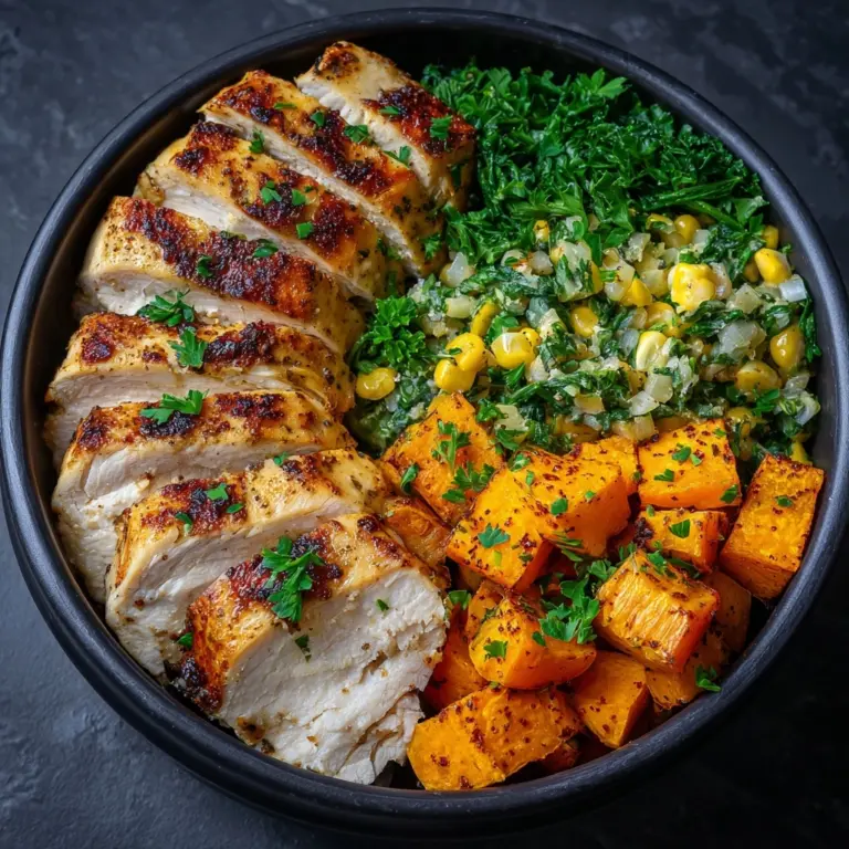 Cajun Chicken & Sweet Potato Bowls Recipe
