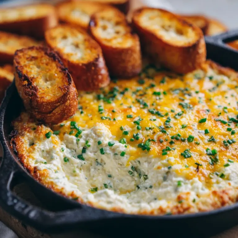 Cheesy Chive Warm Dip Recipe