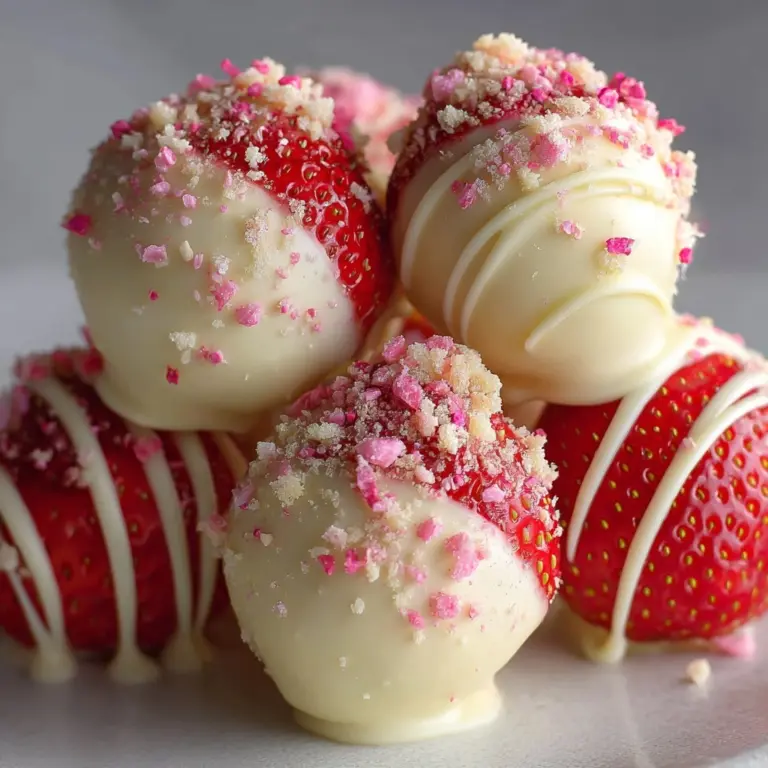 Strawberry Shortcake Truffles Recipe