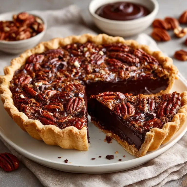 Chocolate Pecan Pie Recipe