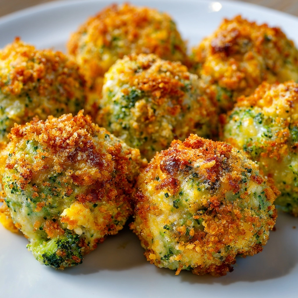 Baked Broccoli Cheese Balls Recipe - Recipe Image