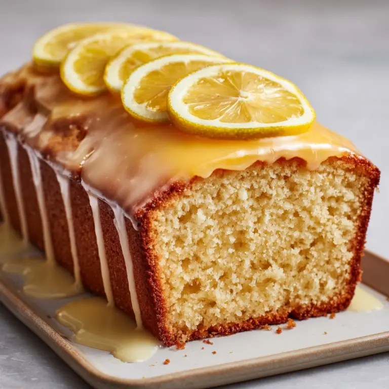A Delightfully Zesty Lemon Loaf Recipe