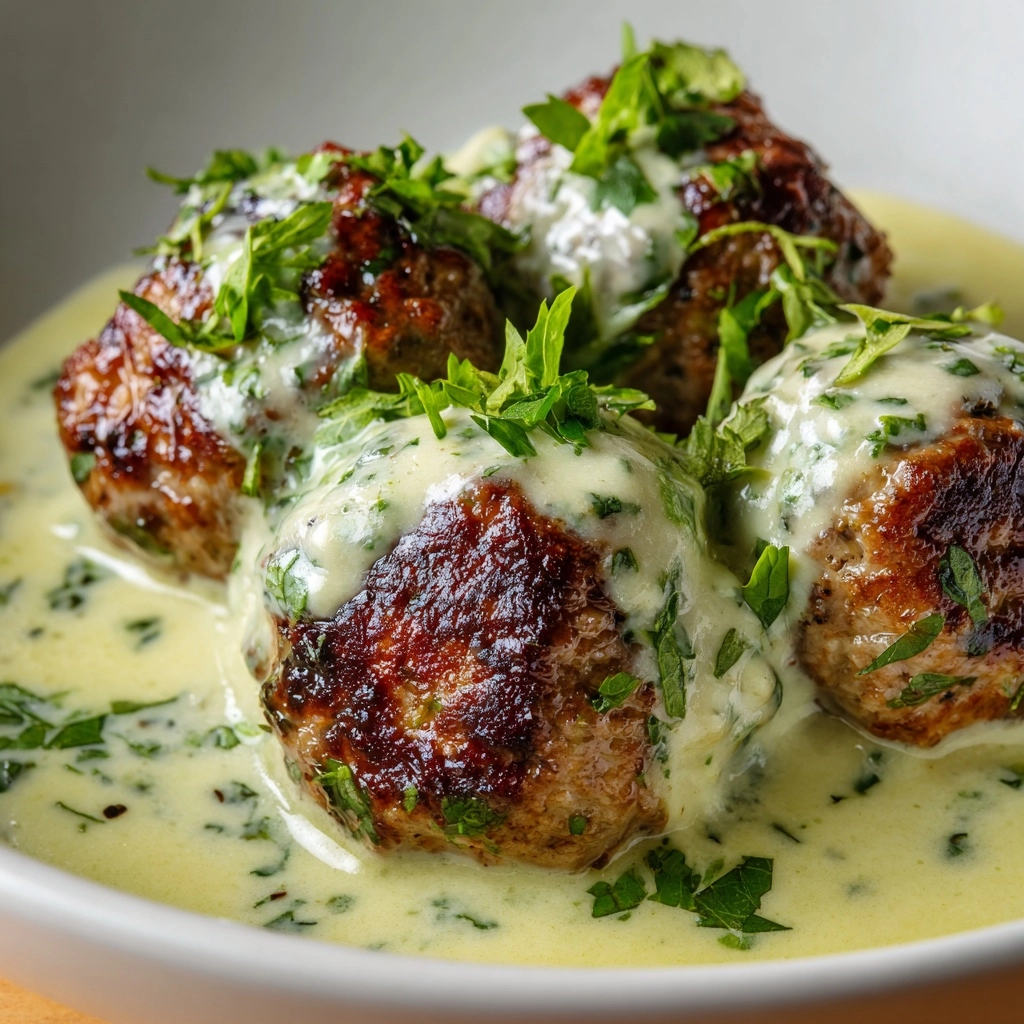 Baked Salmon Meatballs with Avocado Sauce: An Amazing Ultimate Recipe - Recipe Image