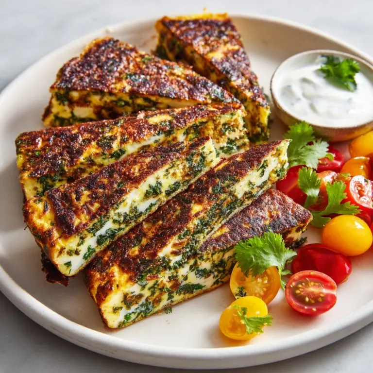 Kuku Sabzi (Persian Herb & Spinach Frittata) Recipe
