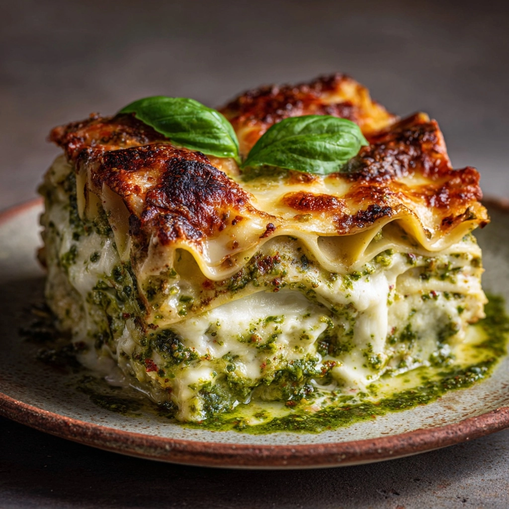 White Chicken Lasagna Recipe - Recipe Image