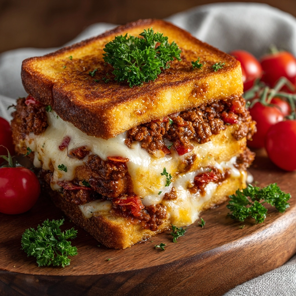 Pepperoni Pizza Sloppy Joes Recipe - Recipe Image