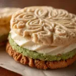 Pistachio Latte Sandwich Cookies Recipe