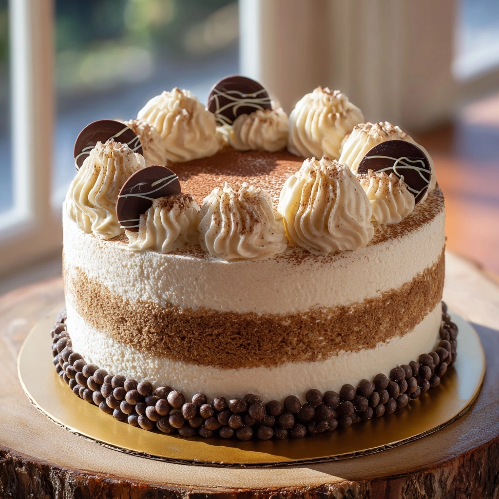 Coffee Tiramisu Cake Recipe - Recipe Image