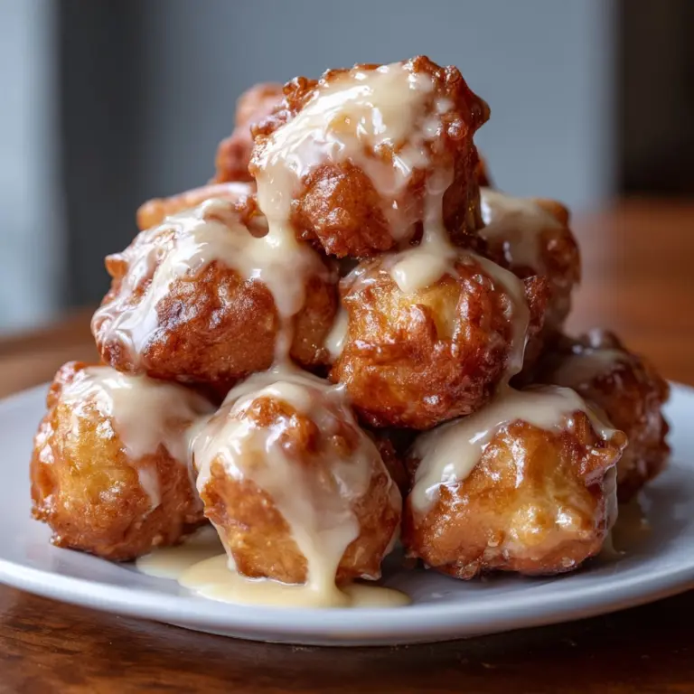 Apple Fritter Bites Recipe