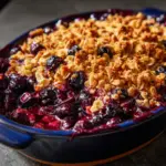 Blueberry Baked Oatmeal Crisp Recipe