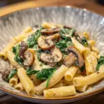Garlic Mushroom Pasta Recipe