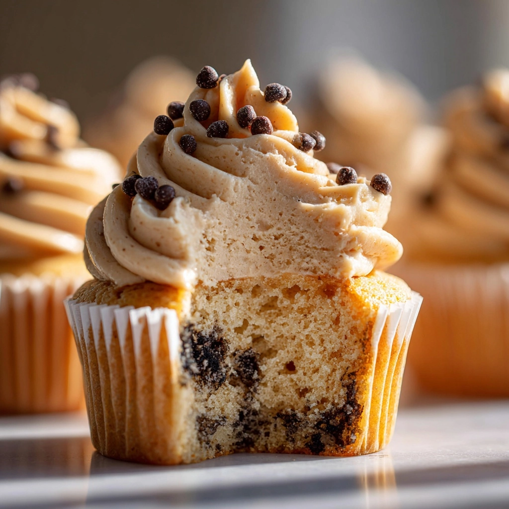 Pumpkin Chocolate Chip Cupcakes with Cinnamon Buttercream Recipe - Recipe Image